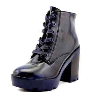 Aldo serinna boots, blue navy size 8.5 us